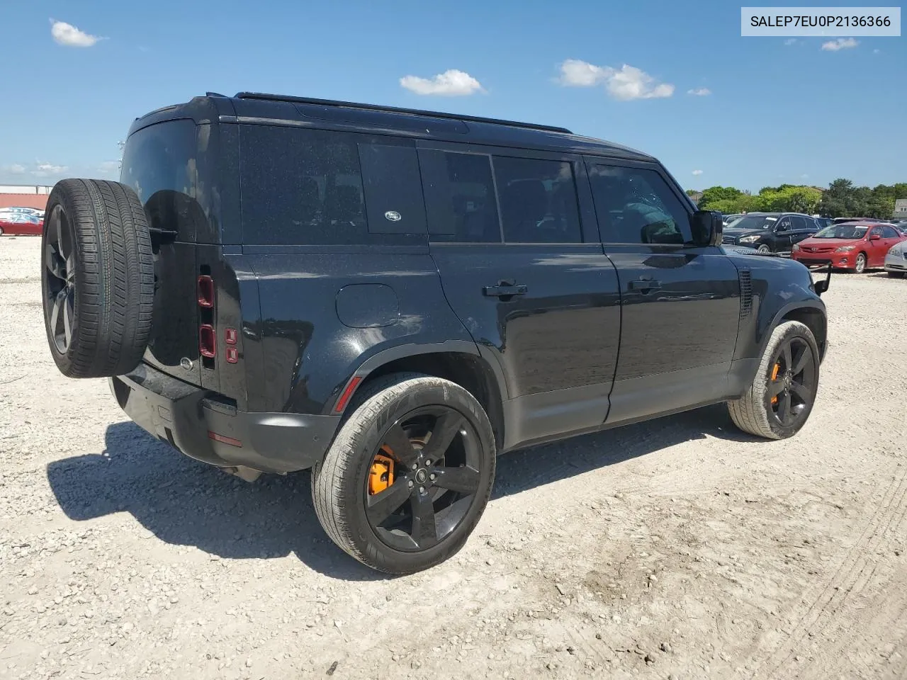 2023 Land Rover Defender 110 Se VIN: SALEP7EU0P2136366 Lot: 55954034