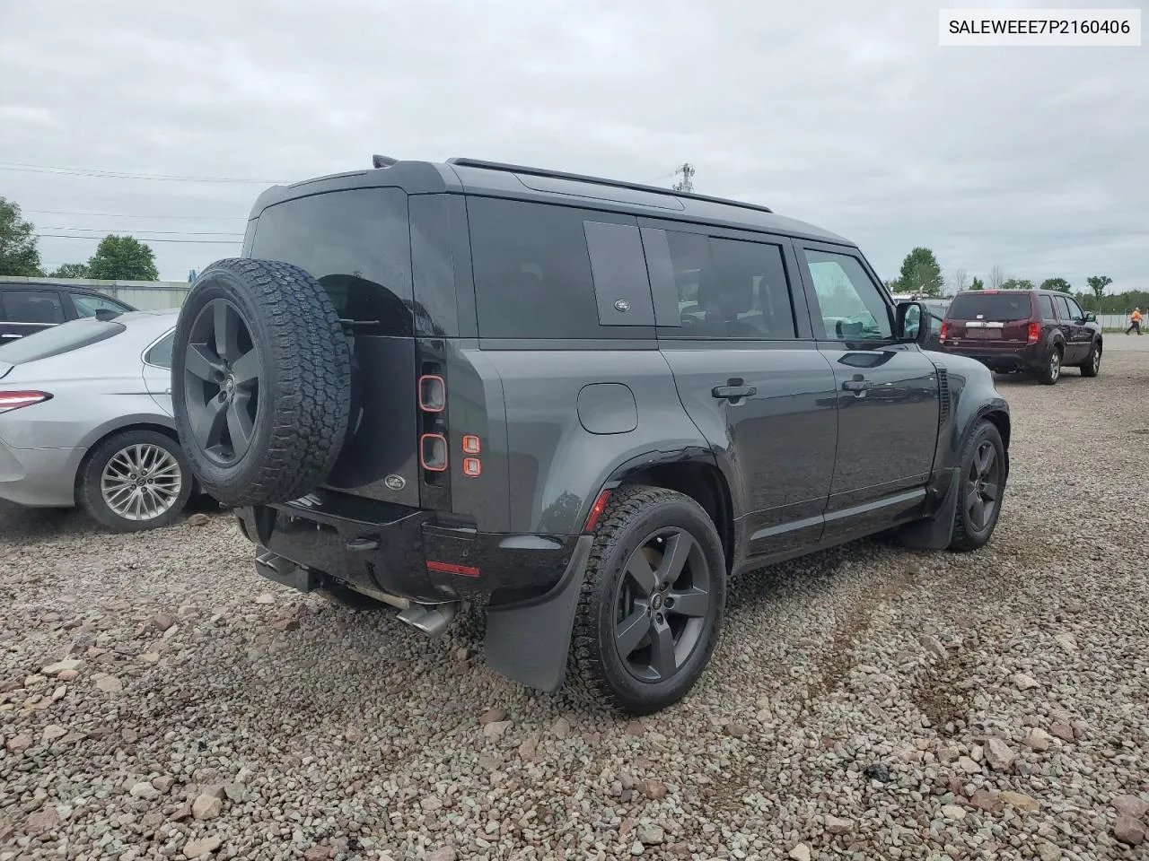 2023 Land Rover Defender 110 VIN: SALEWEEE7P2160406 Lot: 58389974