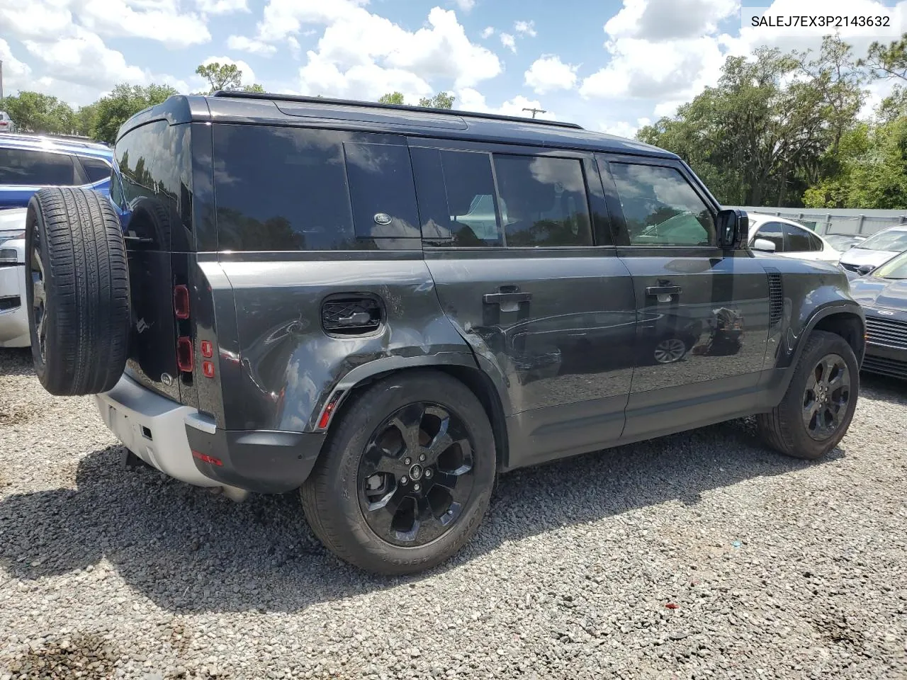 2023 Land Rover Defender 110 S VIN: SALEJ7EX3P2143632 Lot: 59302824