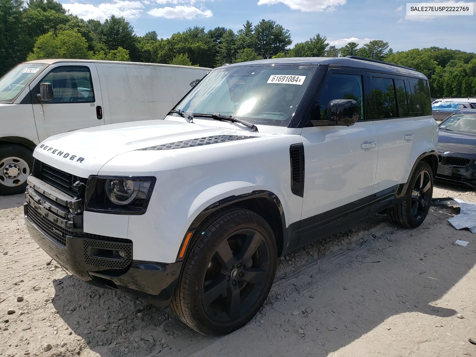 2023 Land Rover Defender 110 X-Dynamic Se VIN: SALE27EU5P2222769 Lot: 61691084