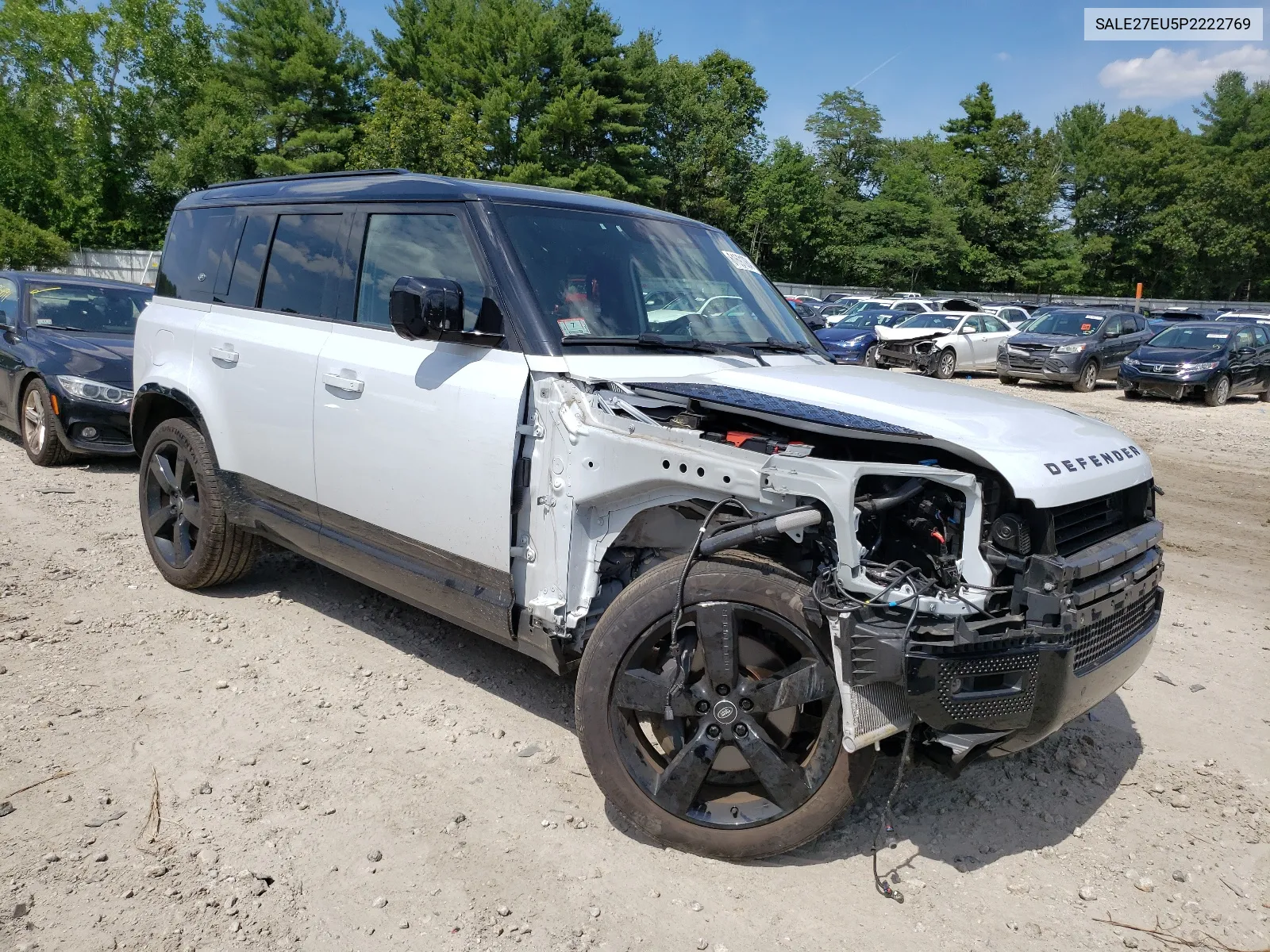 2023 Land Rover Defender 110 X-Dynamic Se VIN: SALE27EU5P2222769 Lot: 61691084