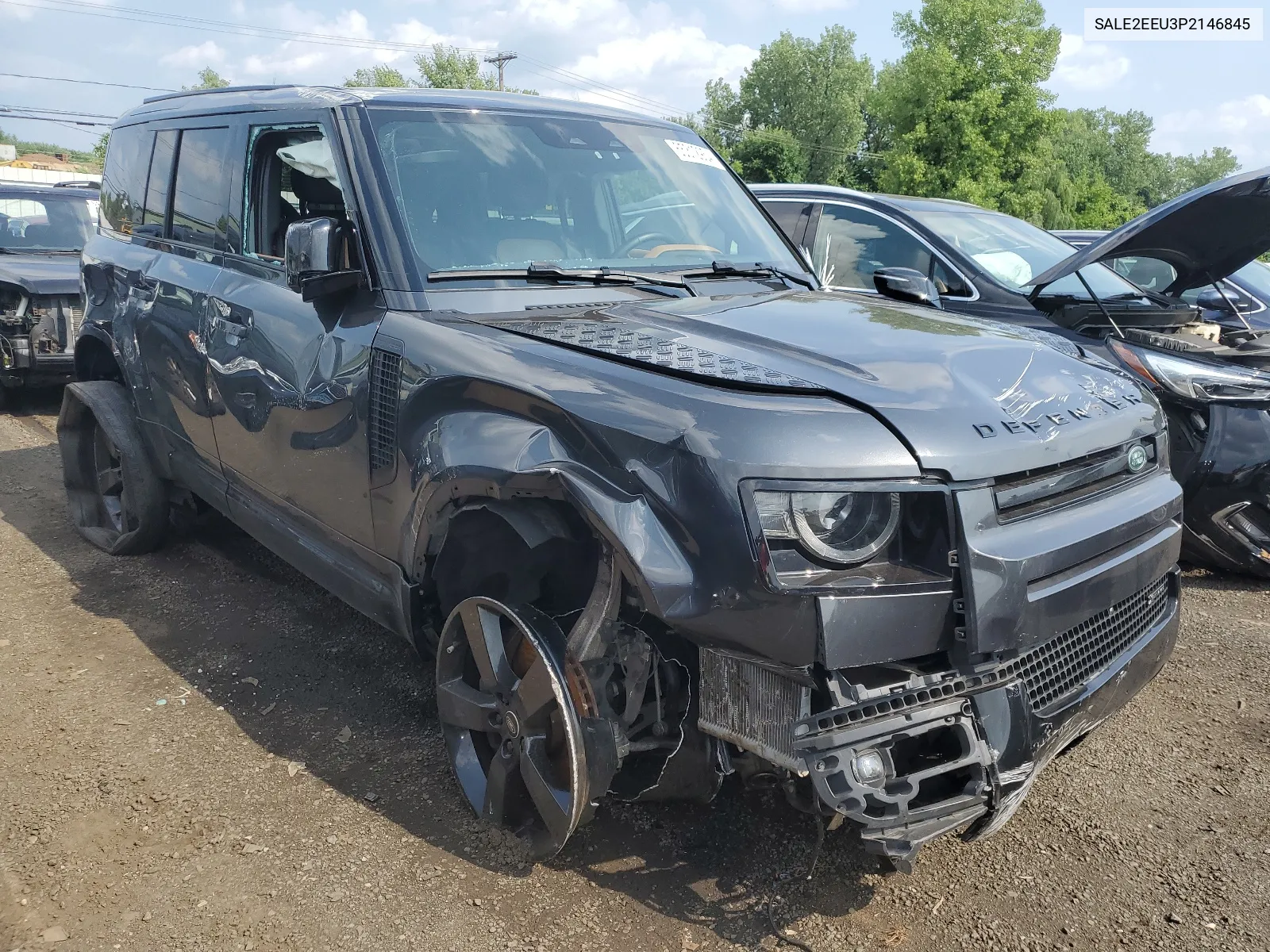 2023 Land Rover Defender 110 X-Dynamic Se VIN: SALE2EEU3P2146845 Lot: 65312954