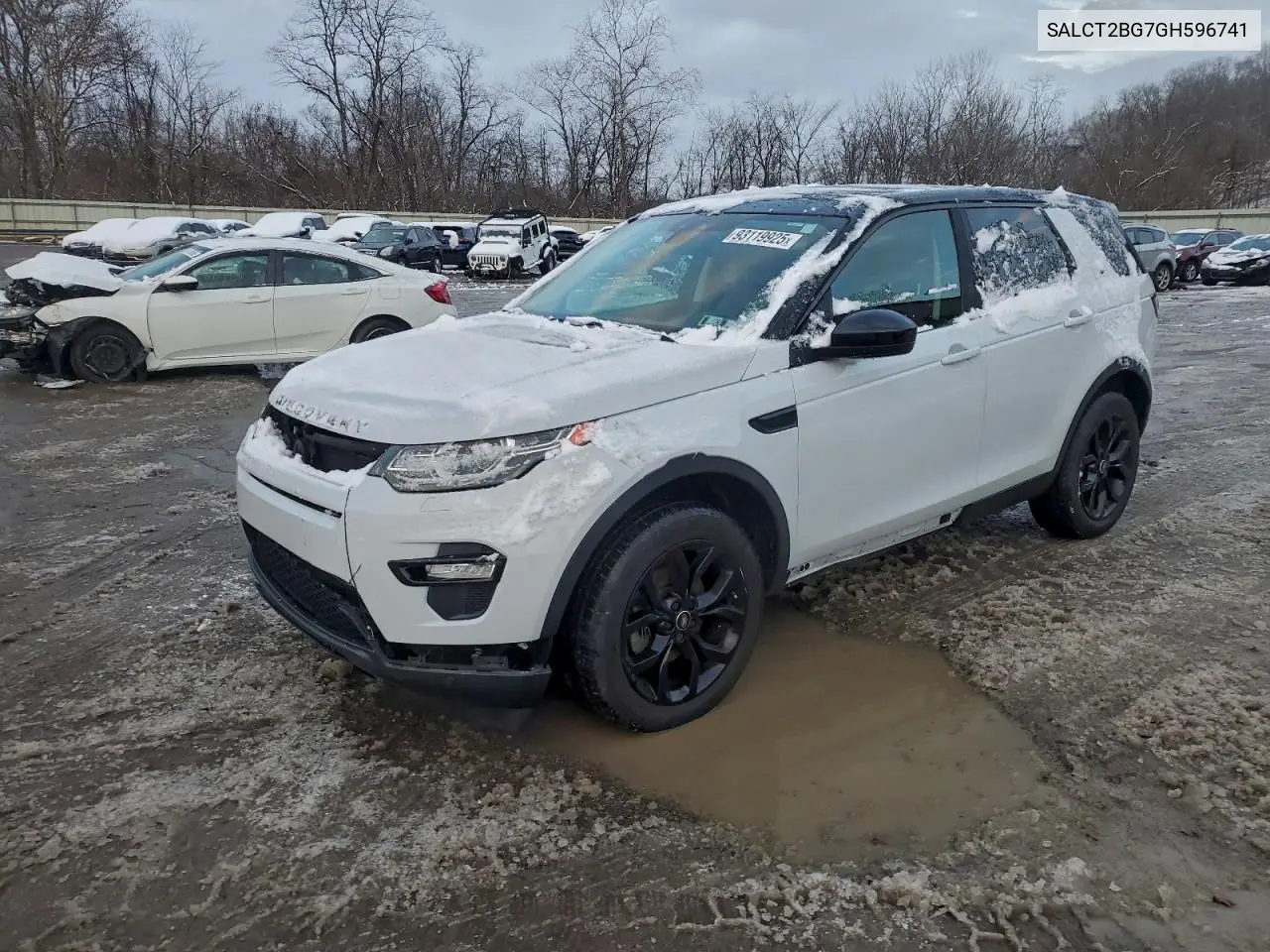 SALCT2BG7GH596741 2016 Land Rover Discovery Sport Hse Luxury