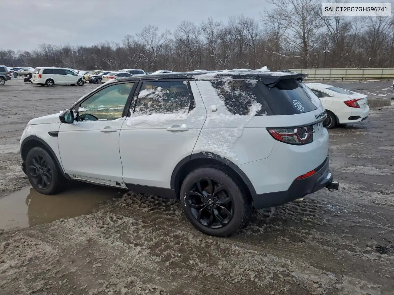 SALCT2BG7GH596741 2016 Land Rover Discovery Sport Hse Luxury