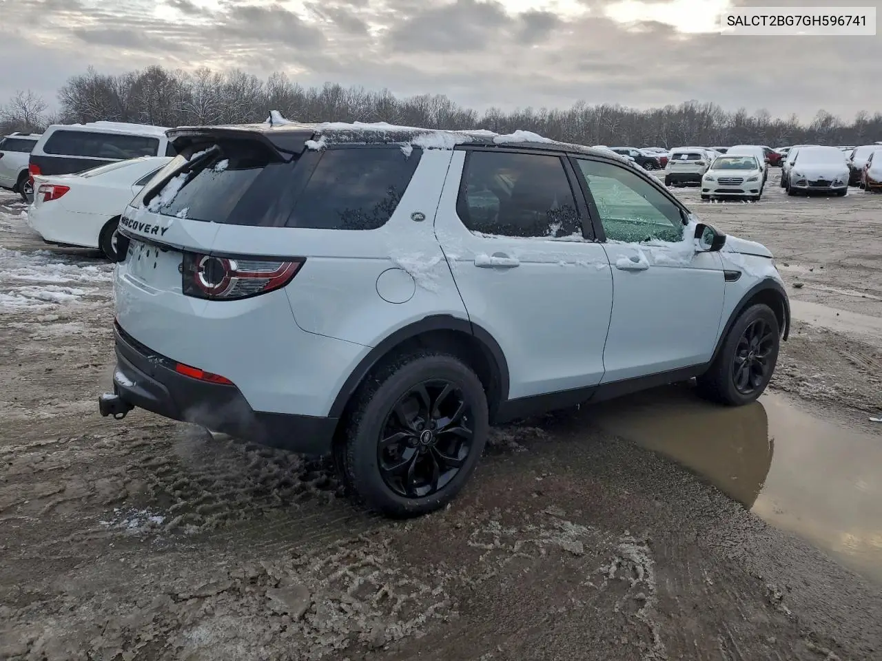 SALCT2BG7GH596741 2016 Land Rover Discovery Sport Hse Luxury