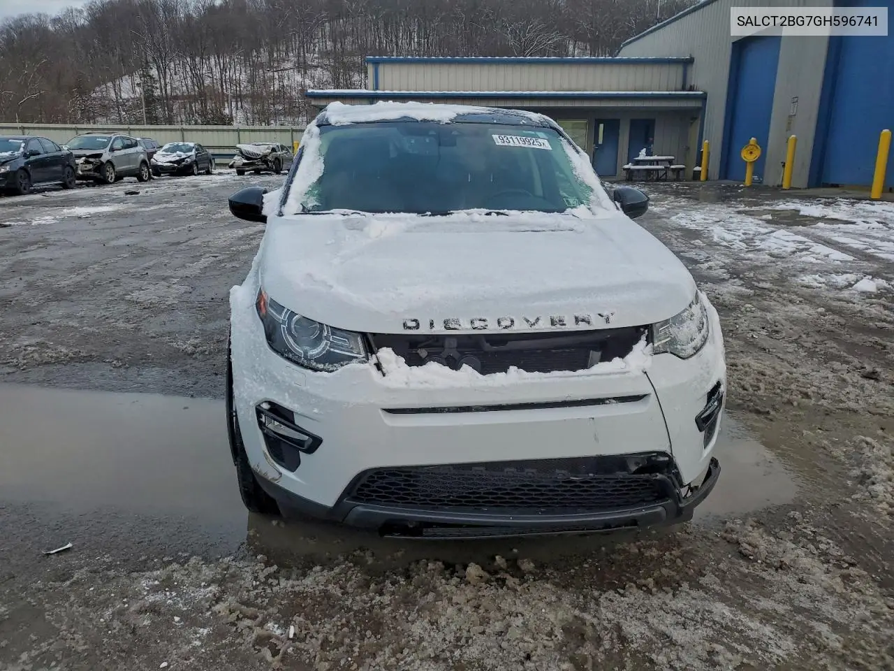 SALCT2BG7GH596741 2016 Land Rover Discovery Sport Hse Luxury