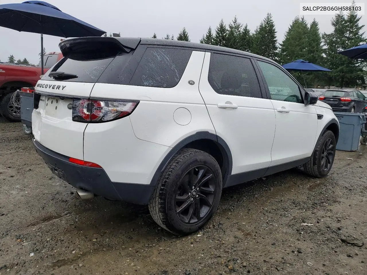 SALCP2BG6GH588103 2016 Land Rover Discovery Sport Se