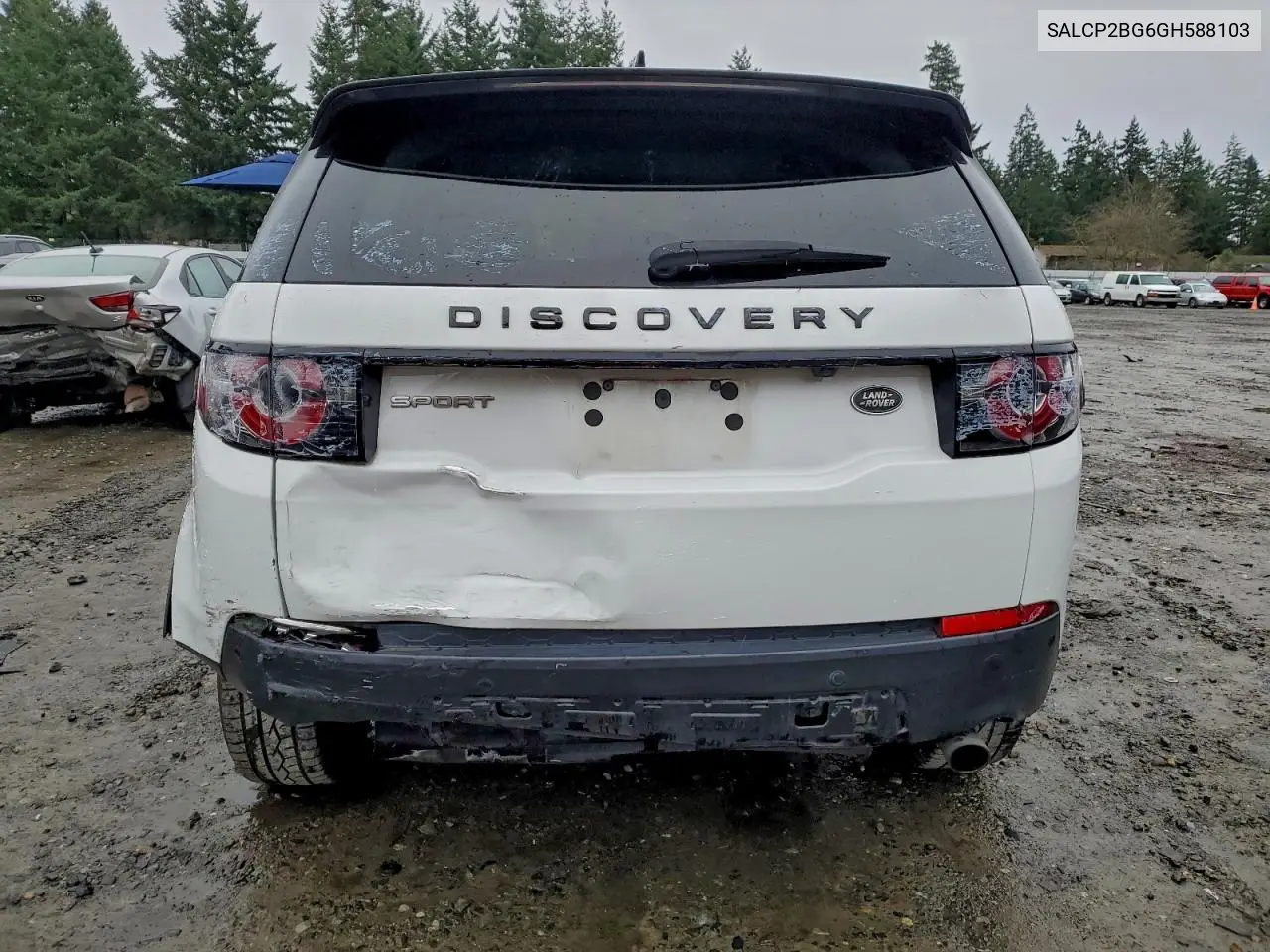 SALCP2BG6GH588103 2016 Land Rover Discovery Sport Se