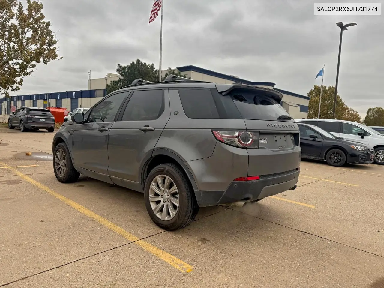 SALCP2RX6JH731774 2018 Land Rover Discovery Sport Se