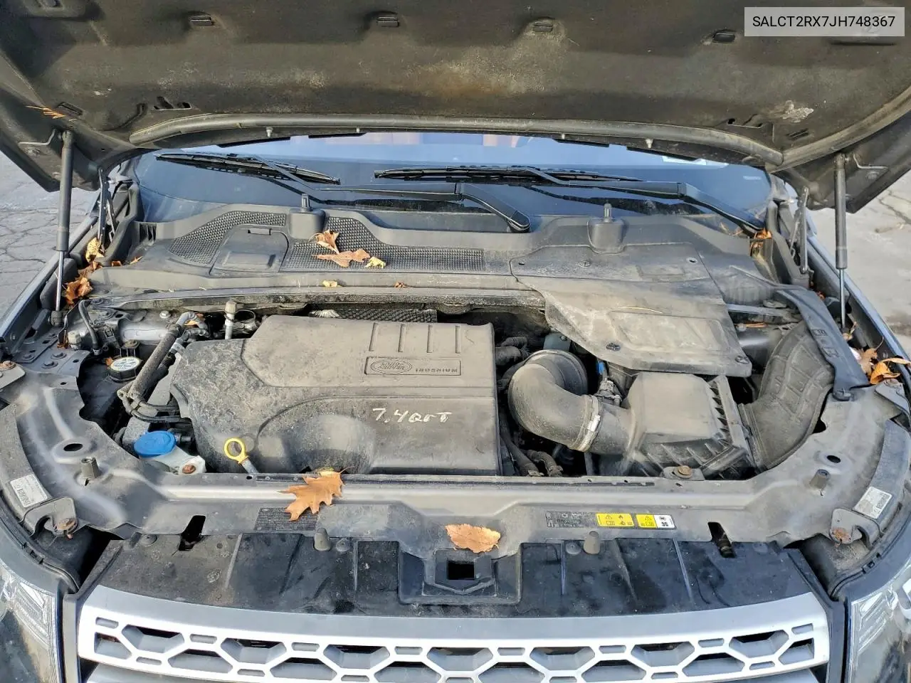 SALCT2RX7JH748367 2018 Land Rover Discovery Sport Hse Luxury