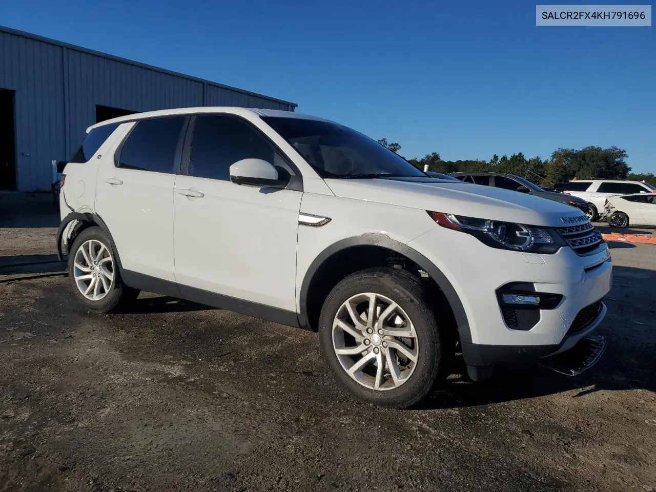 SALCR2FX4KH791696 2019 Land Rover Discovery Sport Hse