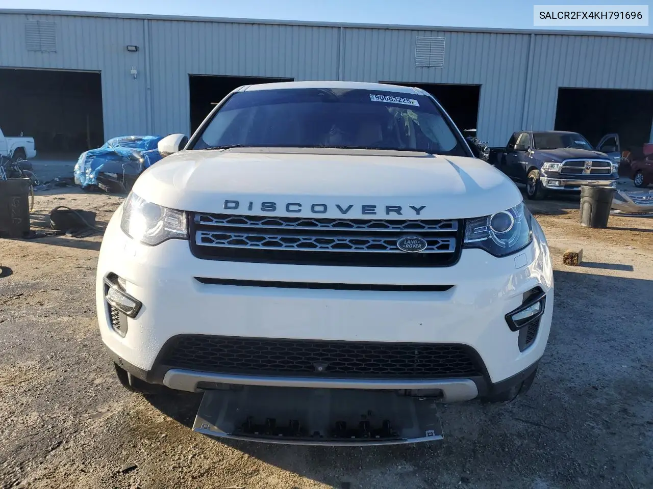 SALCR2FX4KH791696 2019 Land Rover Discovery Sport Hse