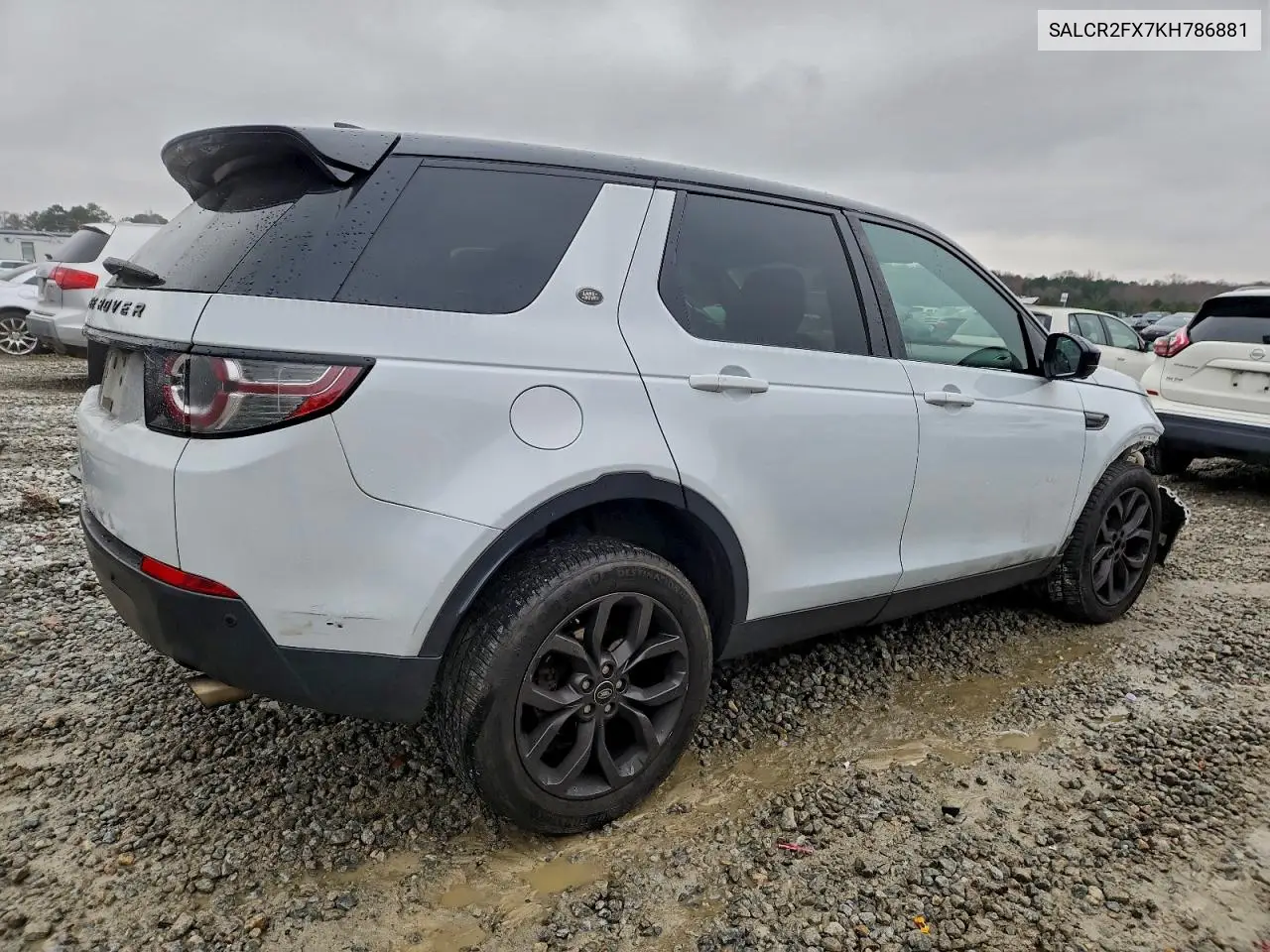 SALCR2FX7KH786881 2019 Land Rover Discovery Sport Hse