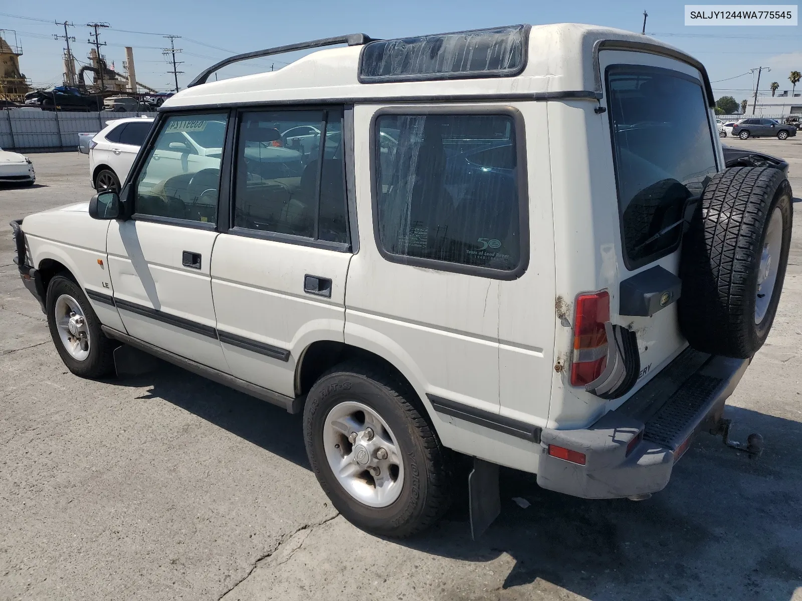 1998 Land Rover Discovery VIN: SALJY1244WA775545 Lot: 63997724