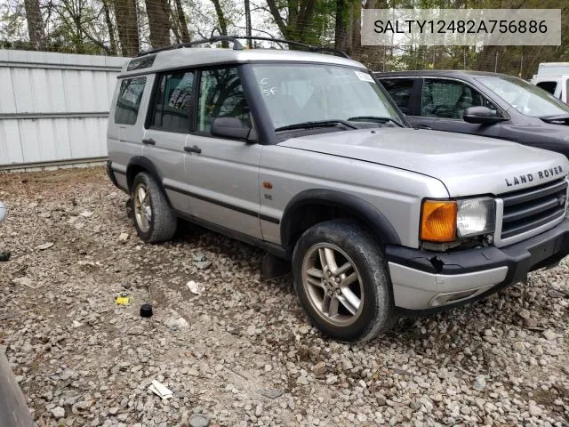 2002 Land Rover Discovery Ii Se VIN: SALTY12482A756886 Lot: 57635164