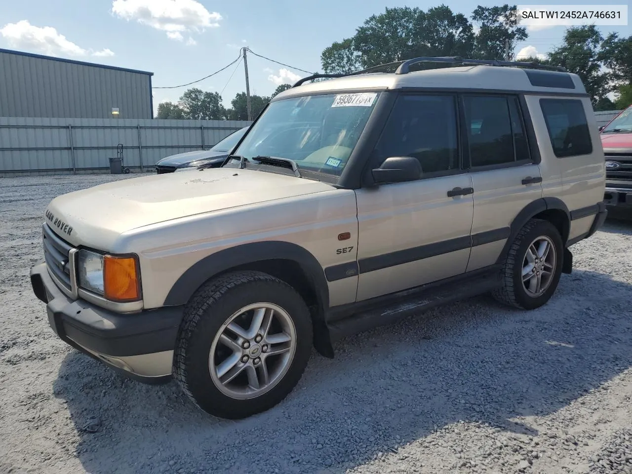 2002 Land Rover Discovery Ii Se VIN: SALTW12452A746631 Lot: 59367734