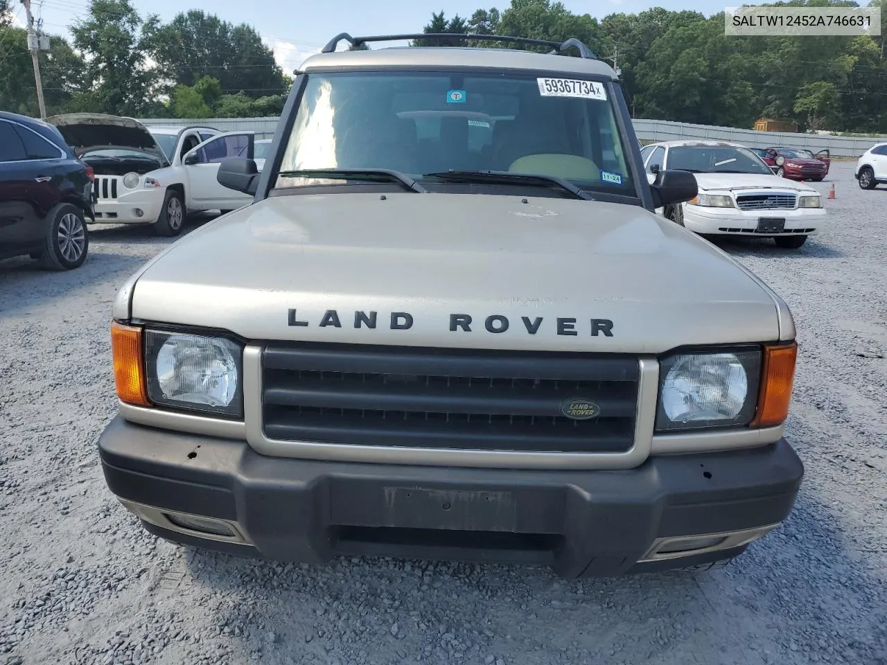 2002 Land Rover Discovery Ii Se VIN: SALTW12452A746631 Lot: 59367734