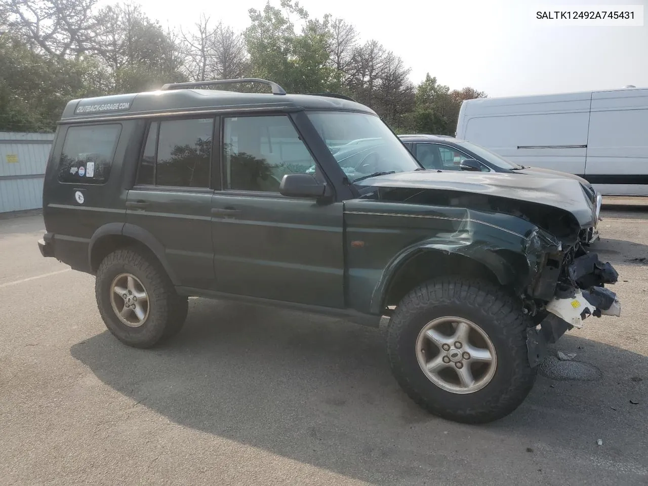 2002 Land Rover Discovery Ii Sd VIN: SALTK12492A745431 Lot: 66517174