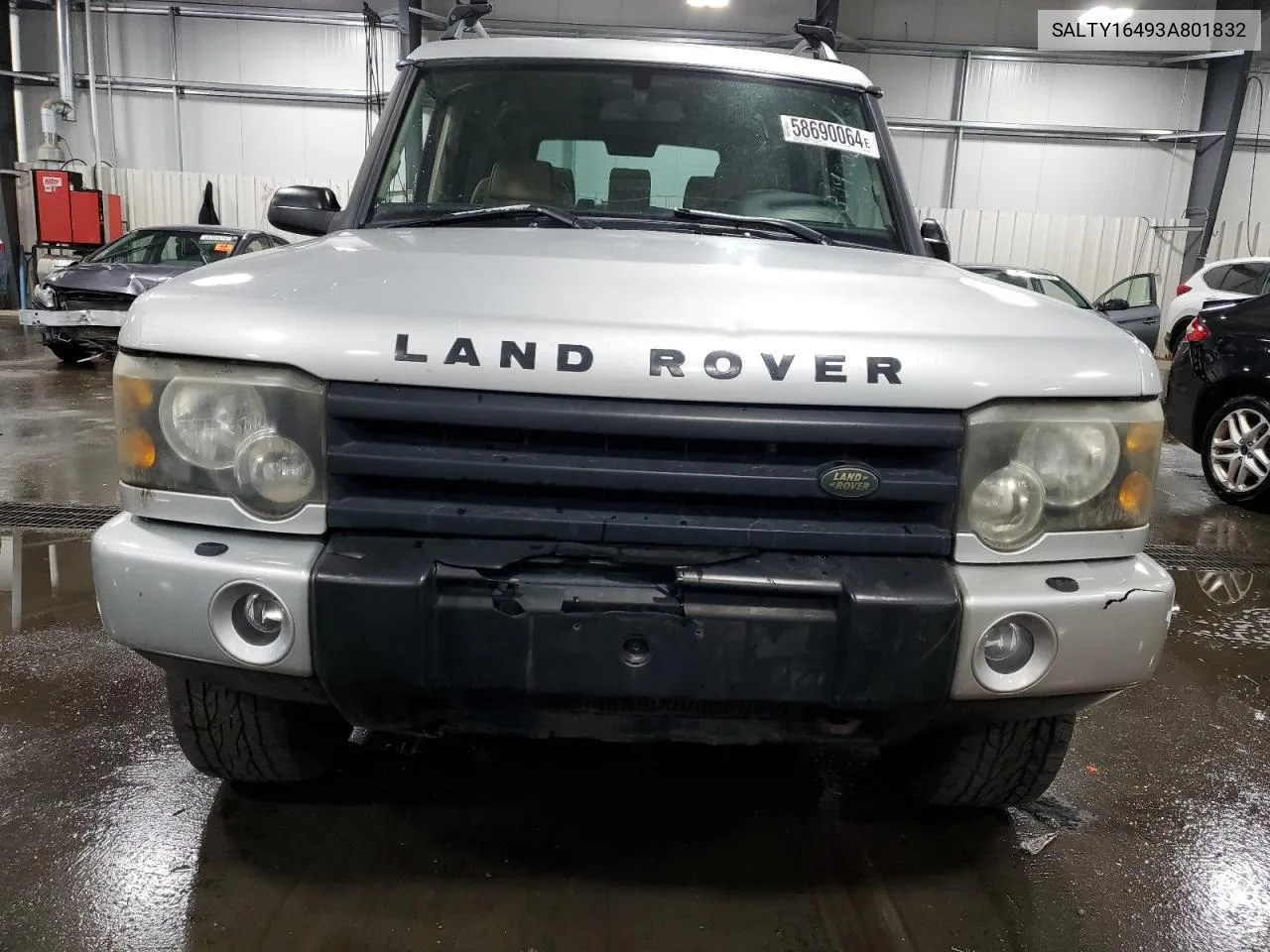 2003 Land Rover Discovery Ii Se VIN: SALTY16493A801832 Lot: 58690064