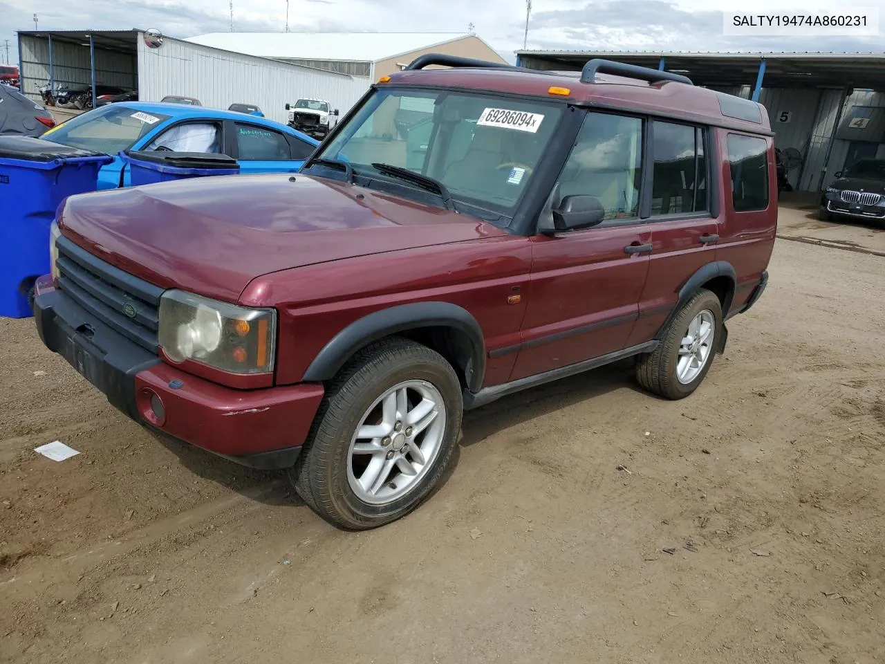 SALTY19474A860231 2004 Land Rover Discovery Ii Se