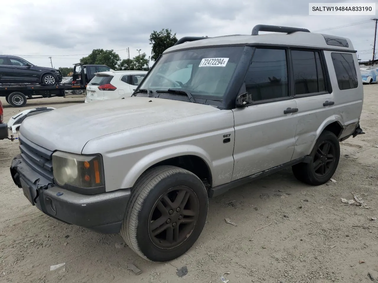 2004 Land Rover Discovery Ii Se VIN: SALTW19484A833190 Lot: 72472294