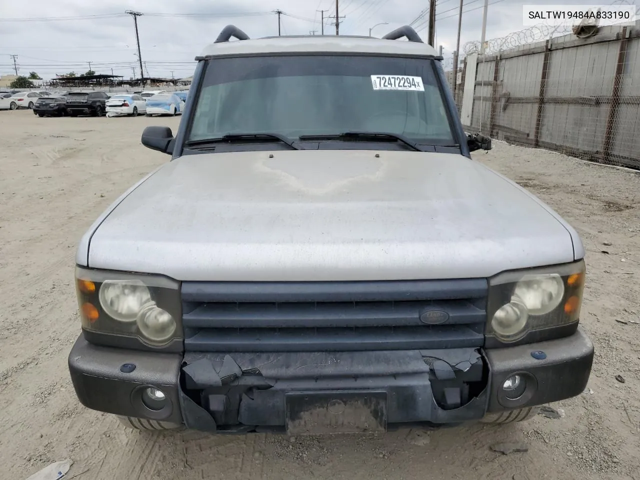 2004 Land Rover Discovery Ii Se VIN: SALTW19484A833190 Lot: 72472294