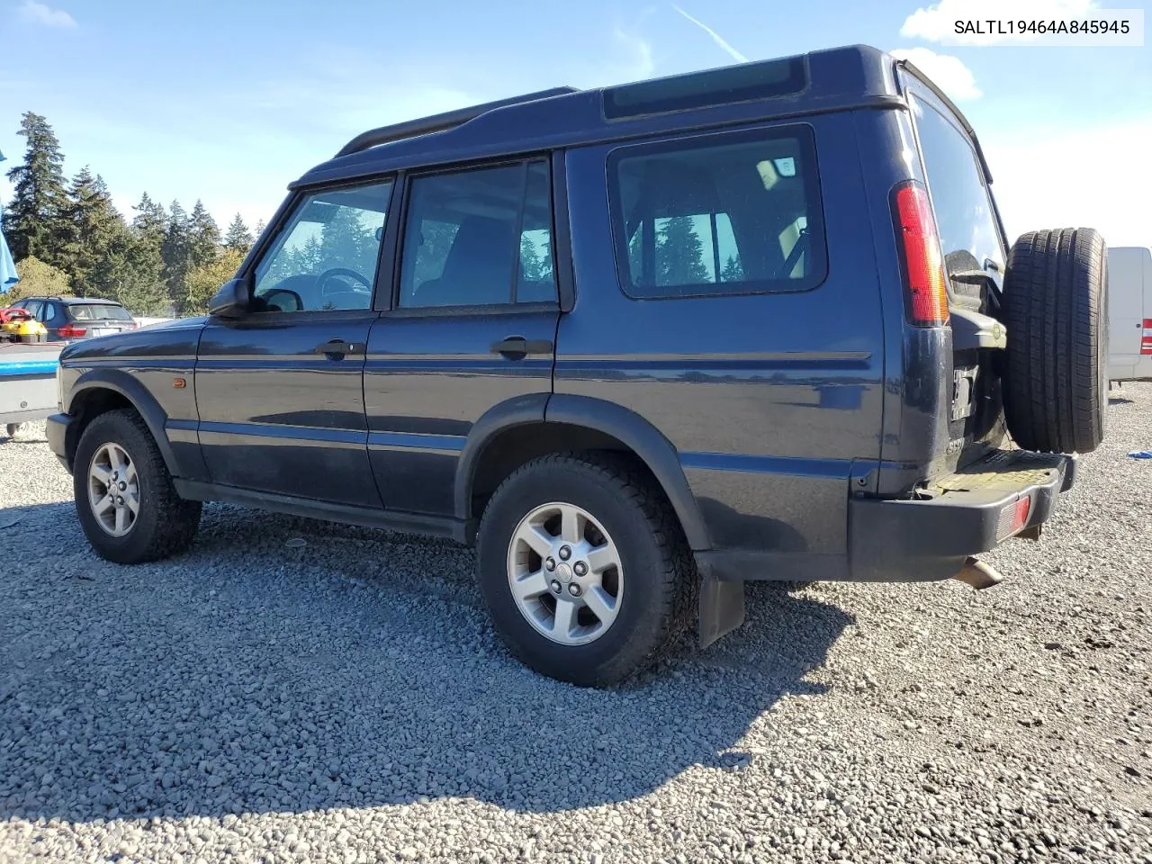 2004 Land Rover Discovery Ii S VIN: SALTL19464A845945 Lot: 72846764