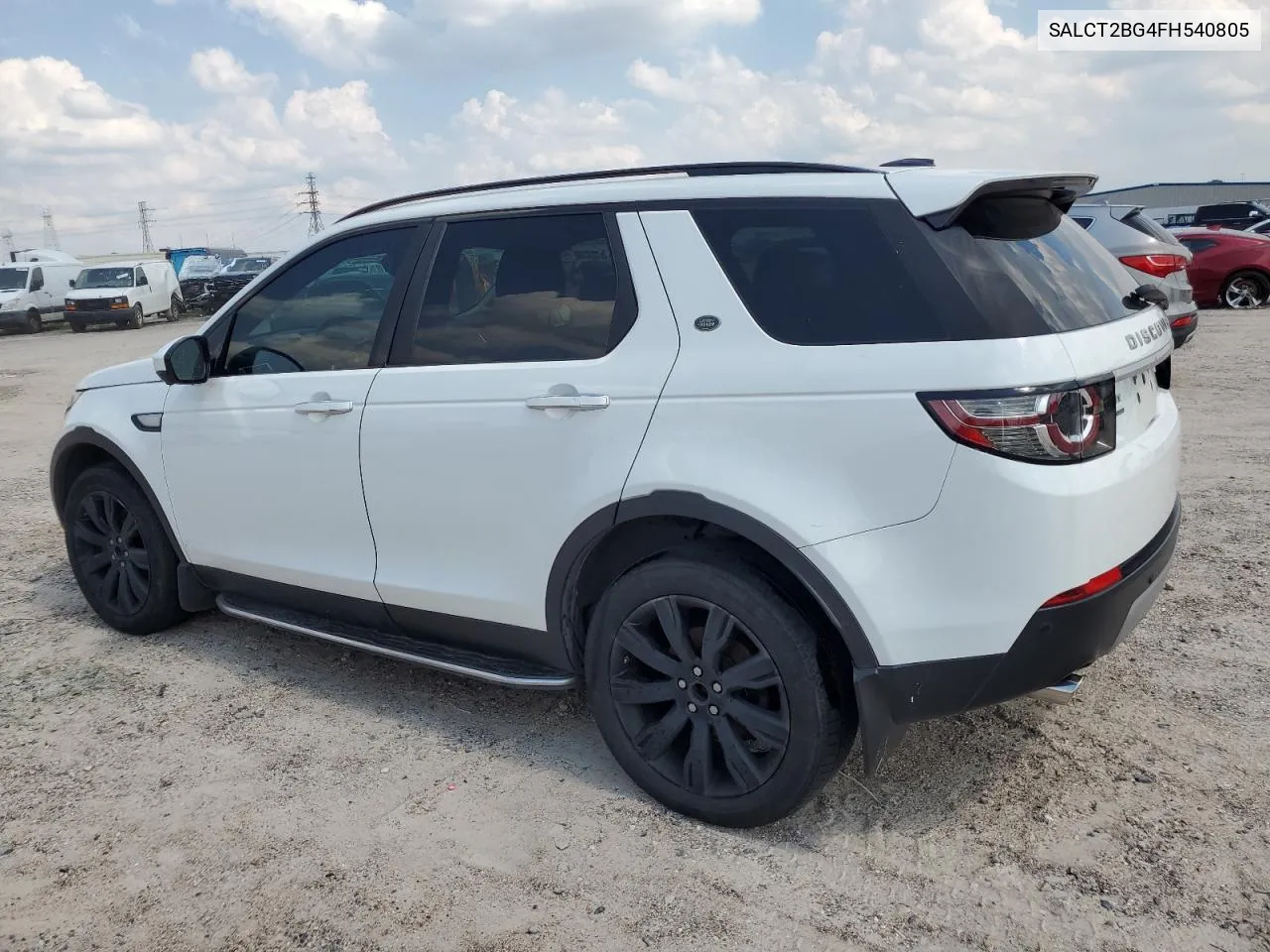 2015 Land Rover Discovery Sport Hse Luxury VIN: SALCT2BG4FH540805 Lot: 59031554