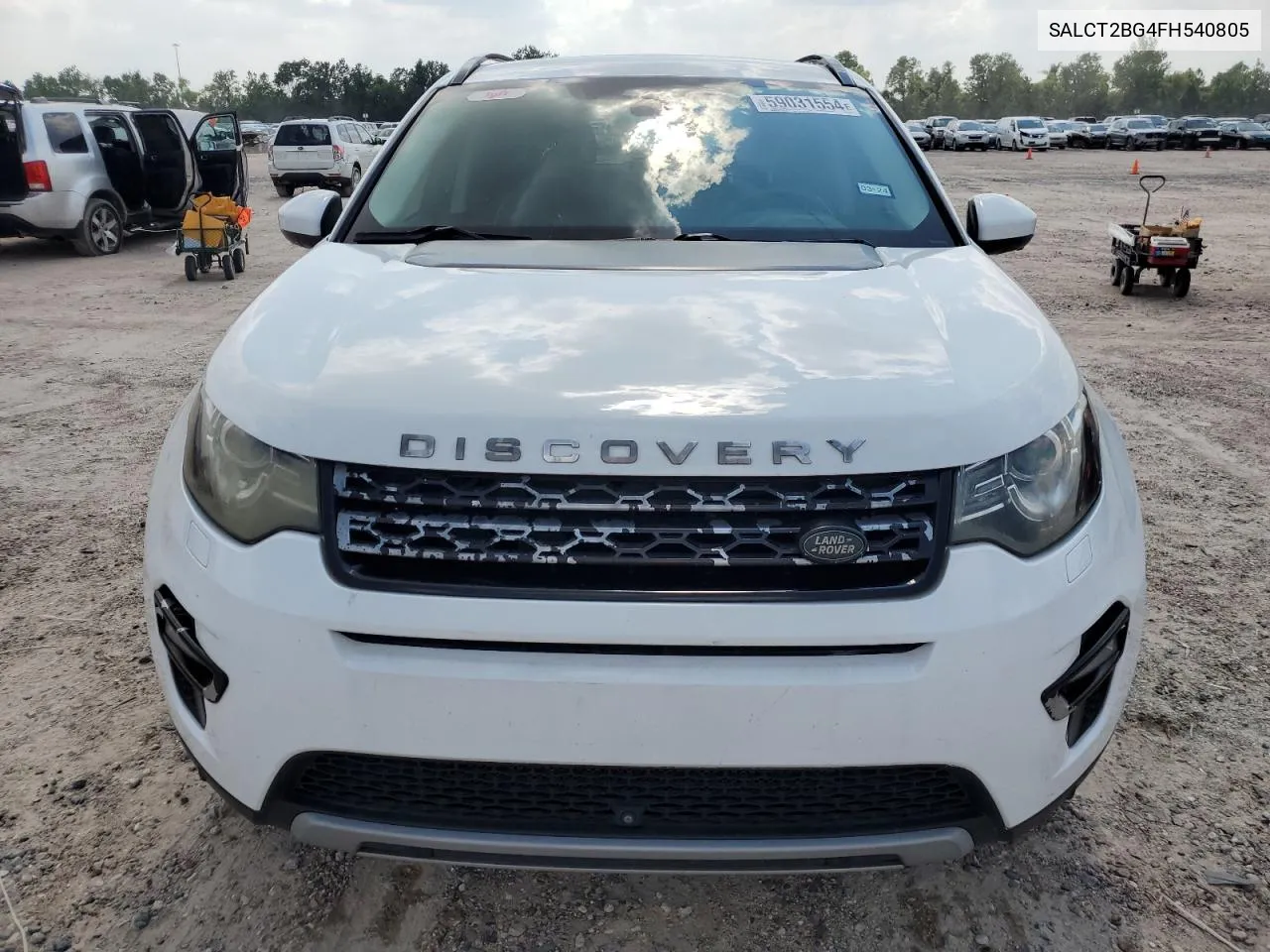 2015 Land Rover Discovery Sport Hse Luxury VIN: SALCT2BG4FH540805 Lot: 59031554