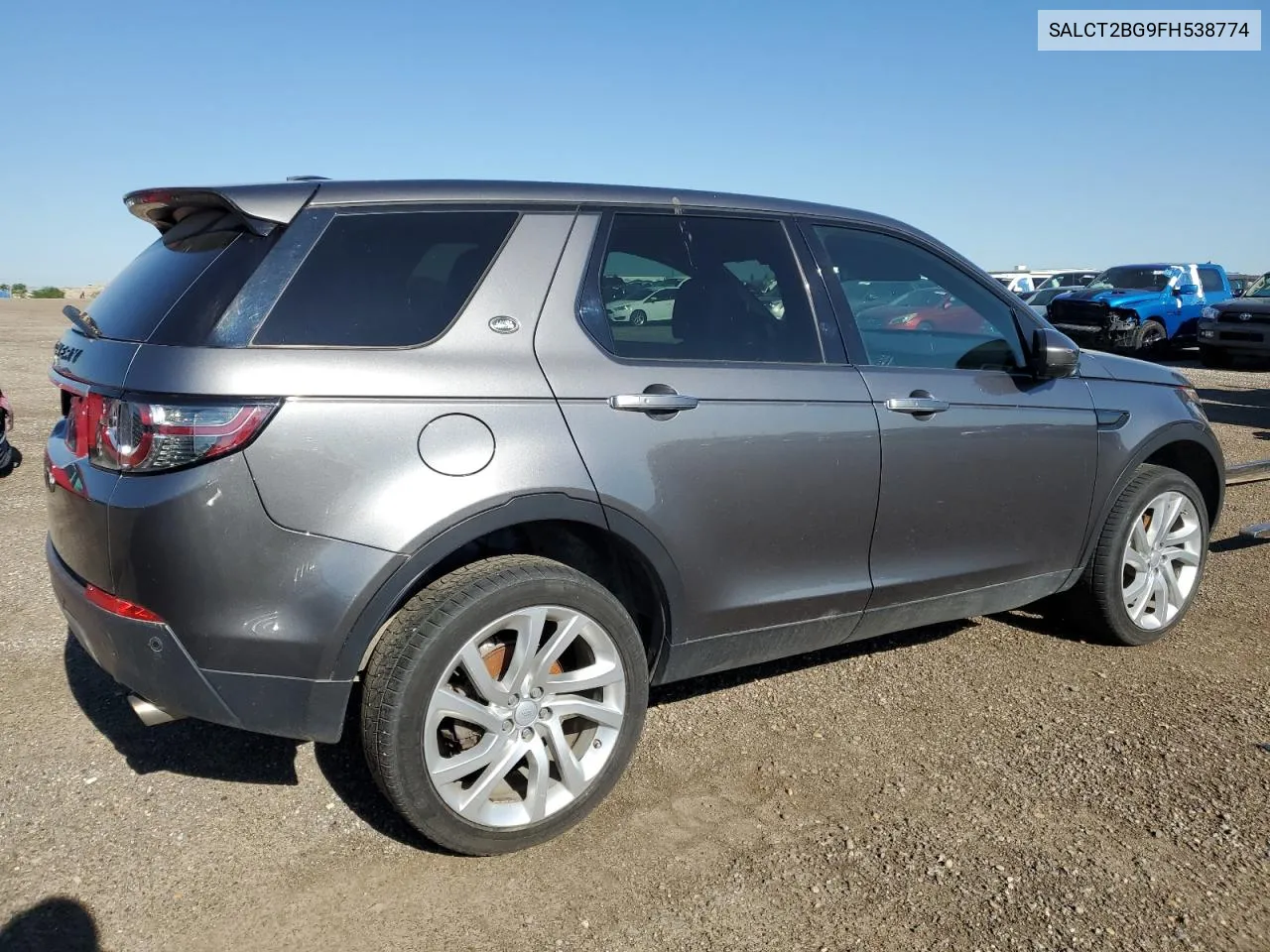 SALCT2BG9FH538774 2015 Land Rover Discovery Sport Hse Luxury