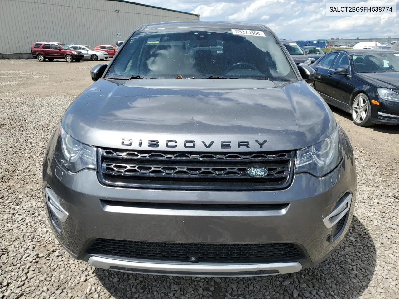 2015 Land Rover Discovery Sport Hse Luxury VIN: SALCT2BG9FH538774 Lot: 59275364