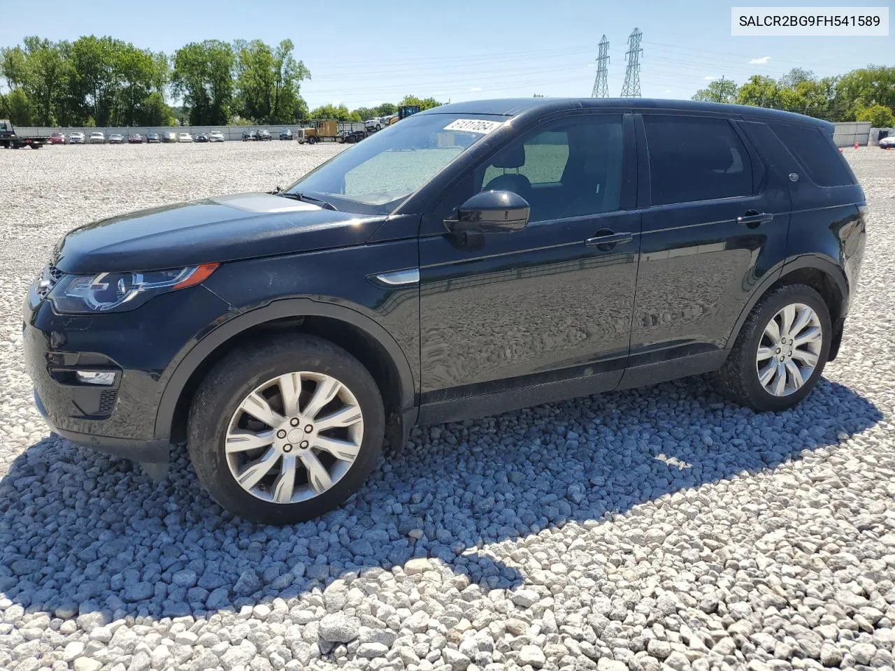 2015 Land Rover Discovery Sport Hse VIN: SALCR2BG9FH541589 Lot: 61317054