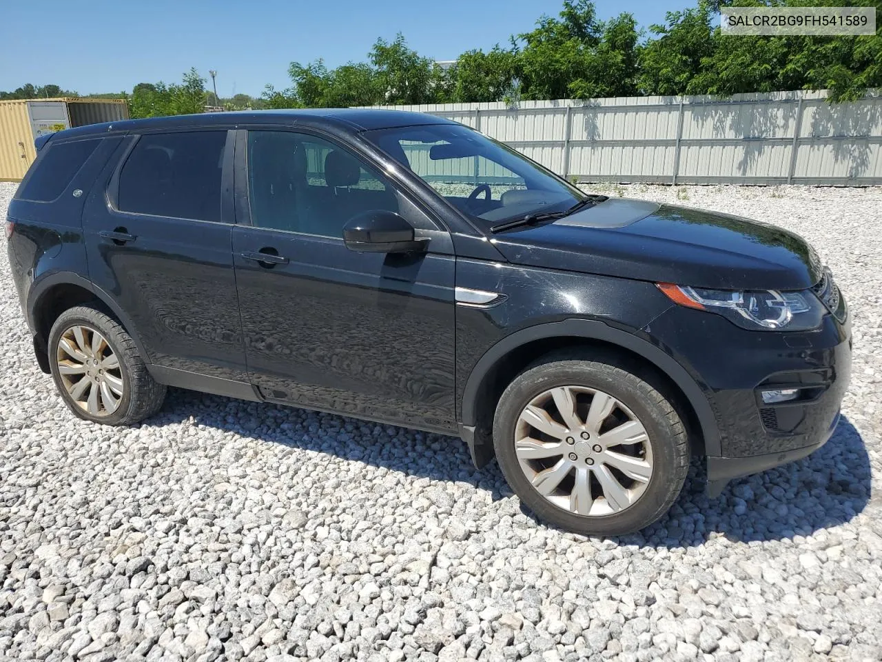 2015 Land Rover Discovery Sport Hse VIN: SALCR2BG9FH541589 Lot: 61317054