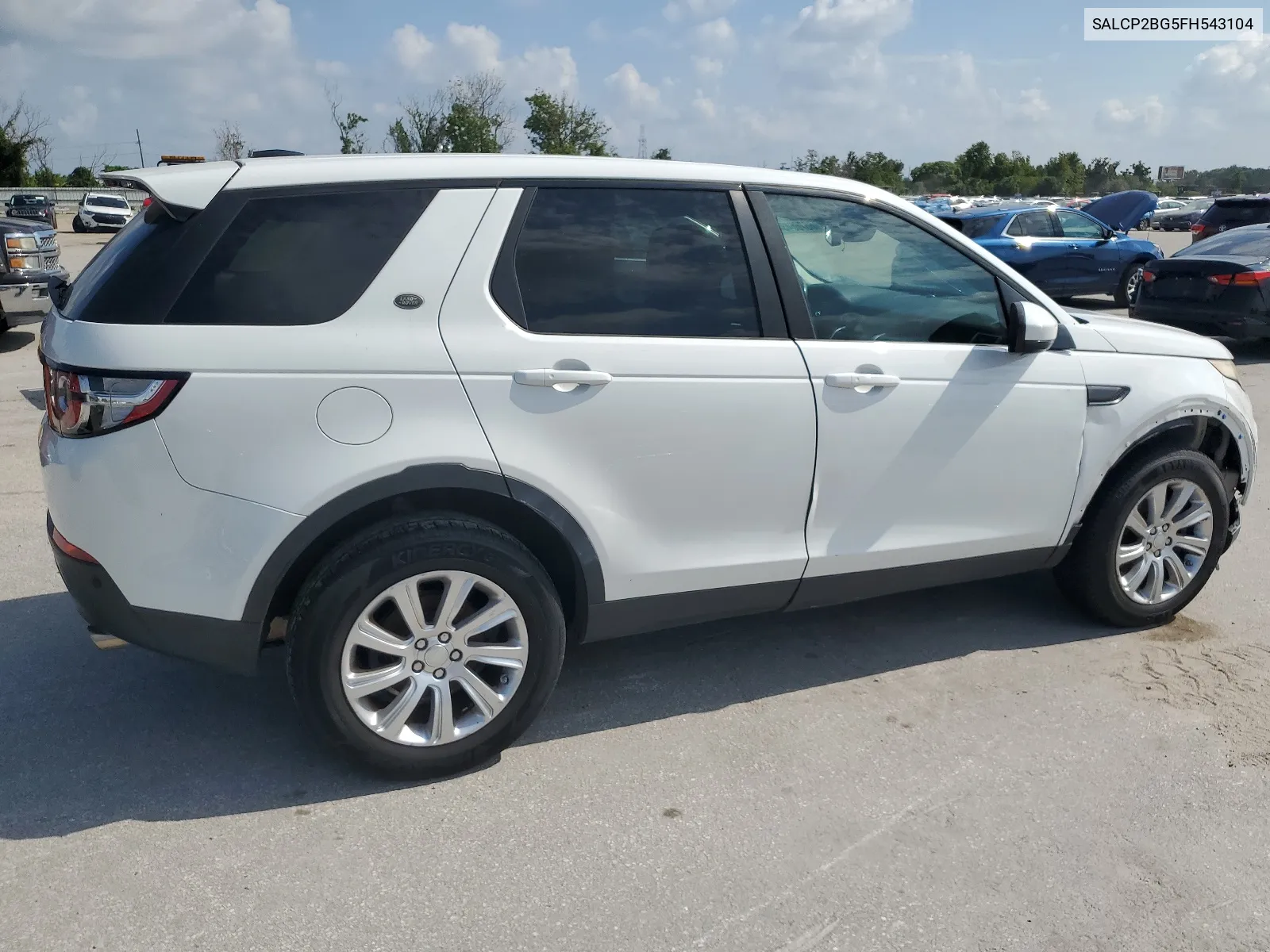 2015 Land Rover Discovery Sport Se VIN: SALCP2BG5FH543104 Lot: 66766434