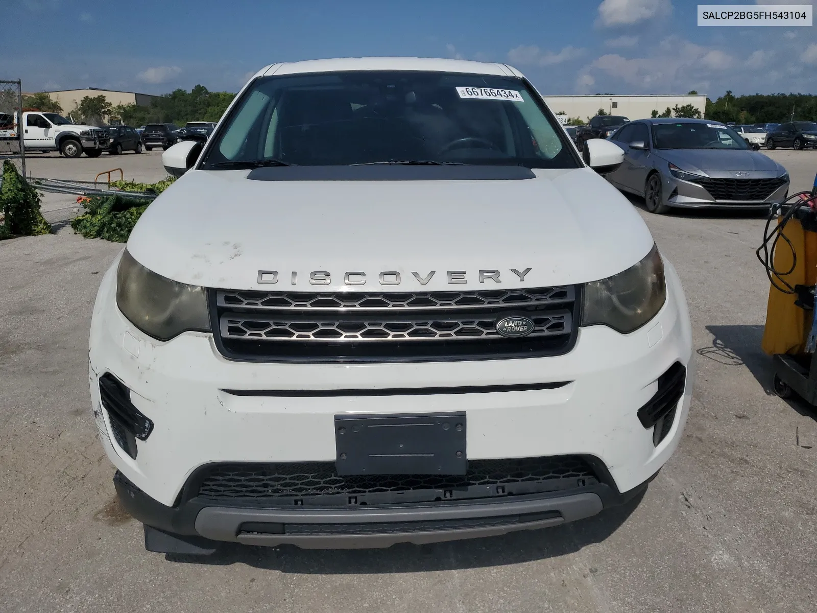 2015 Land Rover Discovery Sport Se VIN: SALCP2BG5FH543104 Lot: 66766434