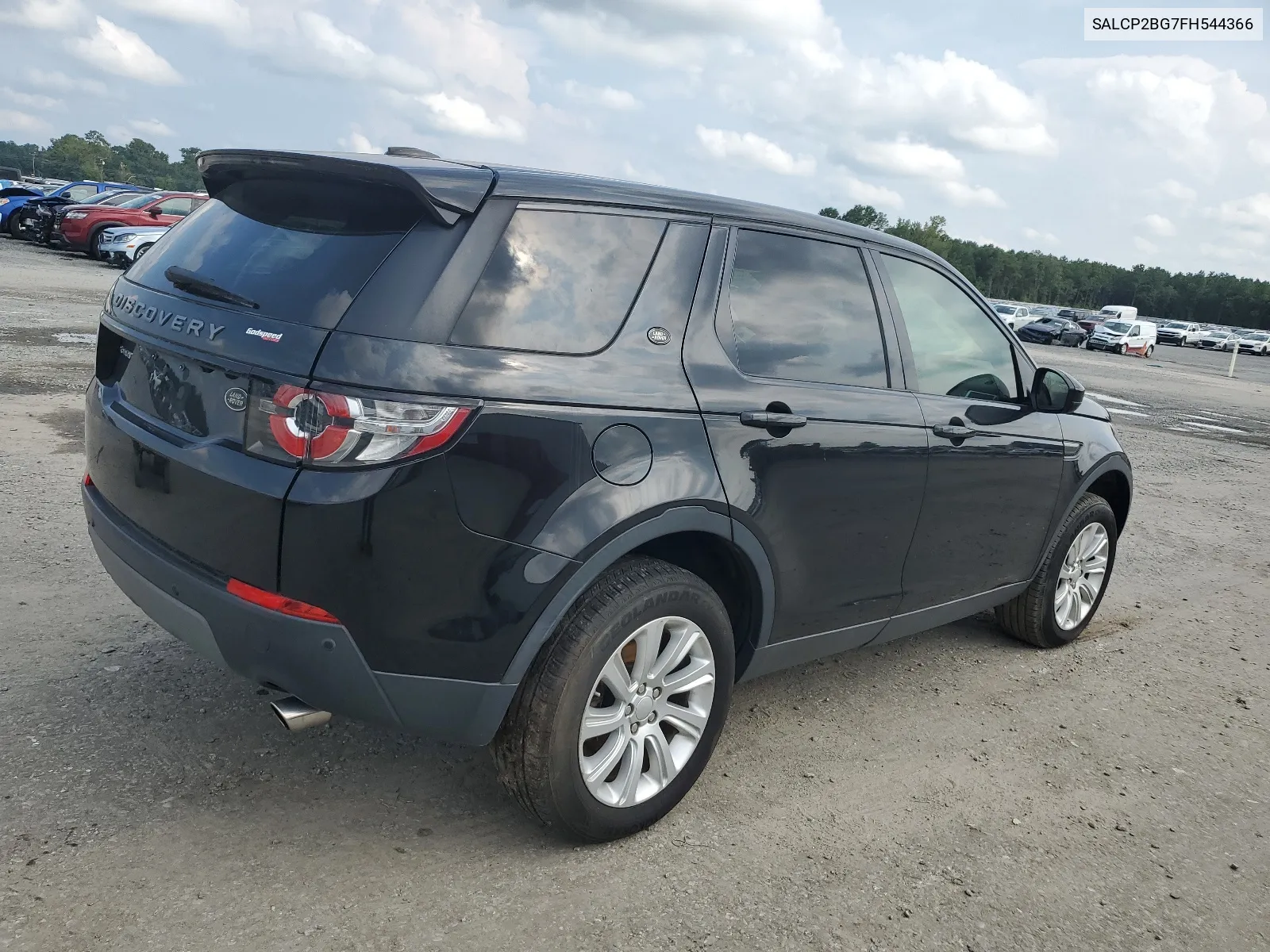 2015 Land Rover Discovery Sport Se VIN: SALCP2BG7FH544366 Lot: 67162024