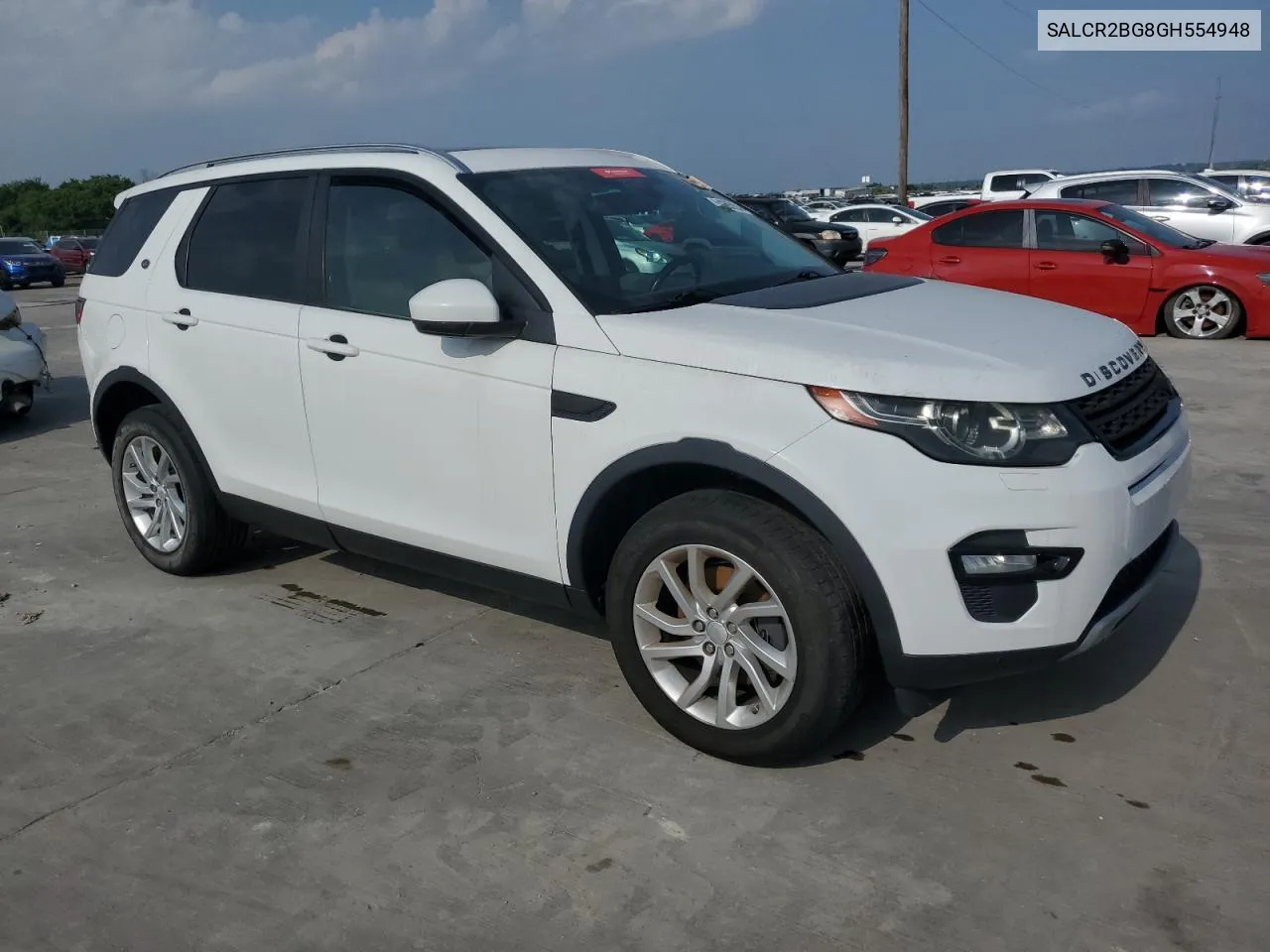 2016 Land Rover Discovery Sport Hse VIN: SALCR2BG8GH554948 Lot: 54205924