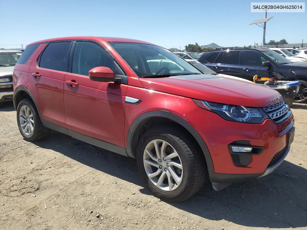 2016 Land Rover Discovery Sport Hse VIN: SALCR2BG4GH625014 Lot: 55417884