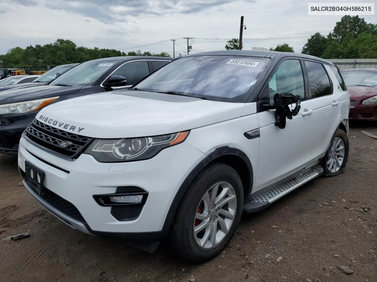 SALCR2BG4GH586215 2016 Land Rover Discovery Sport Hse