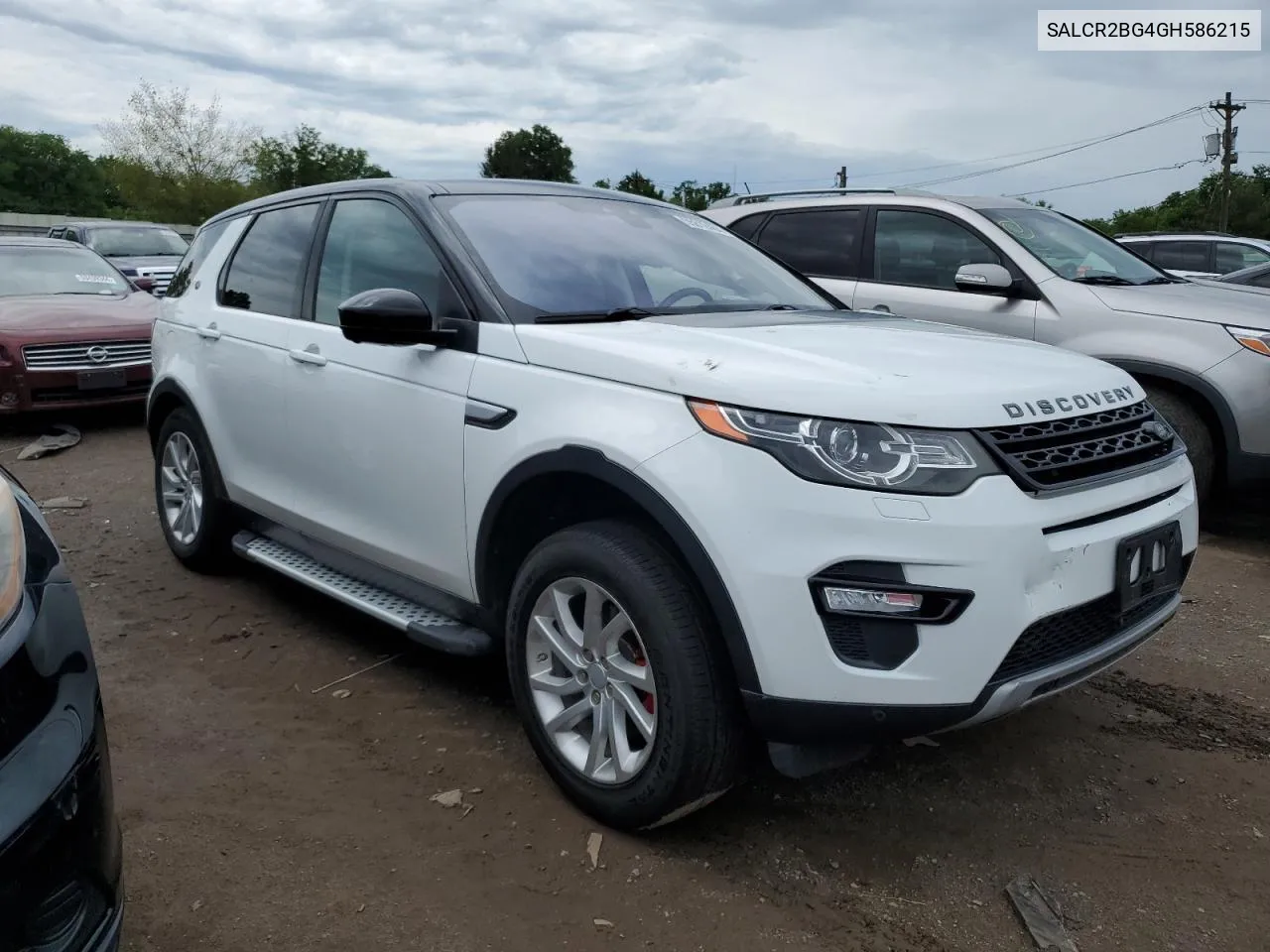 2016 Land Rover Discovery Sport Hse VIN: SALCR2BG4GH586215 Lot: 55812484