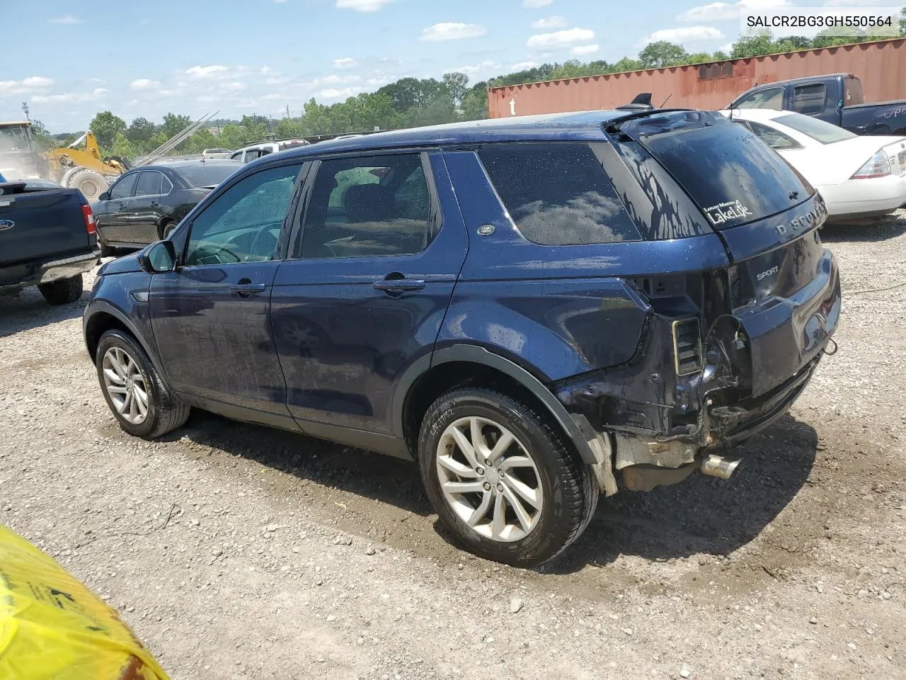 SALCR2BG3GH550564 2016 Land Rover Discovery Sport Hse