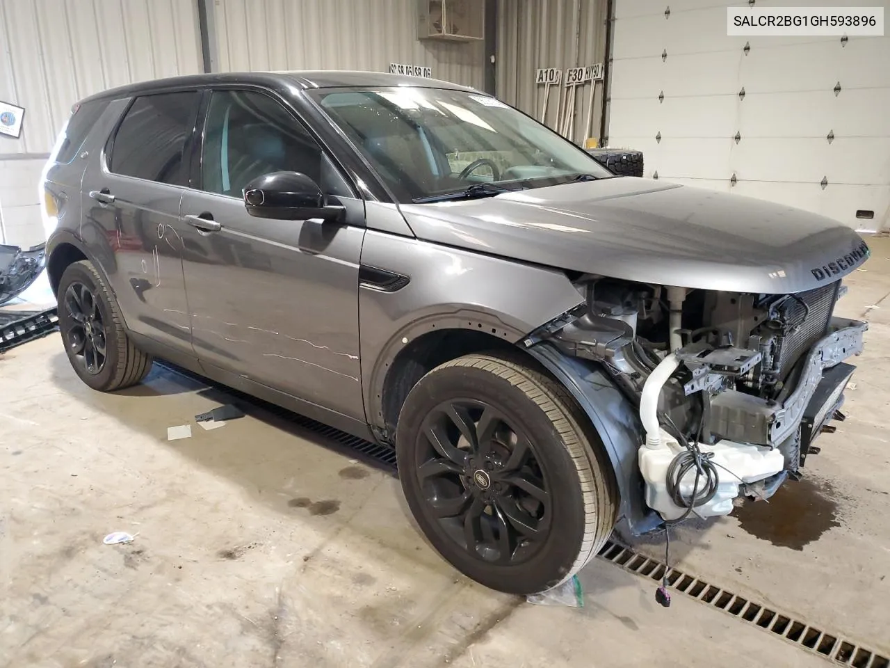 SALCR2BG1GH593896 2016 Land Rover Discovery Sport Hse