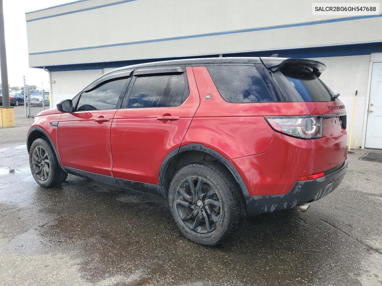 2016 Land Rover Discovery Sport Hse VIN: SALCR2BG6GH547688 Lot: 57438854