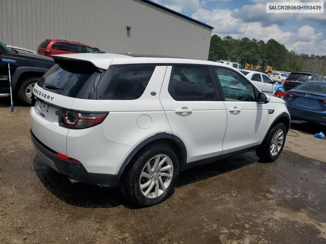 2016 Land Rover Discovery Sport Hse VIN: SALCR2BG6GH593439 Lot: 57500354