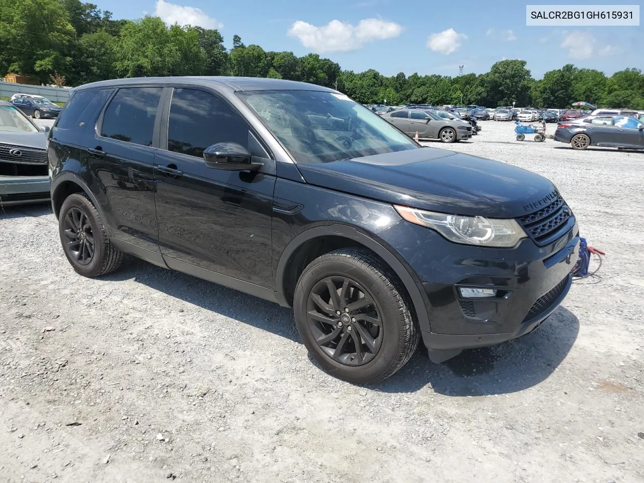 SALCR2BG1GH615931 2016 Land Rover Discovery Sport Hse