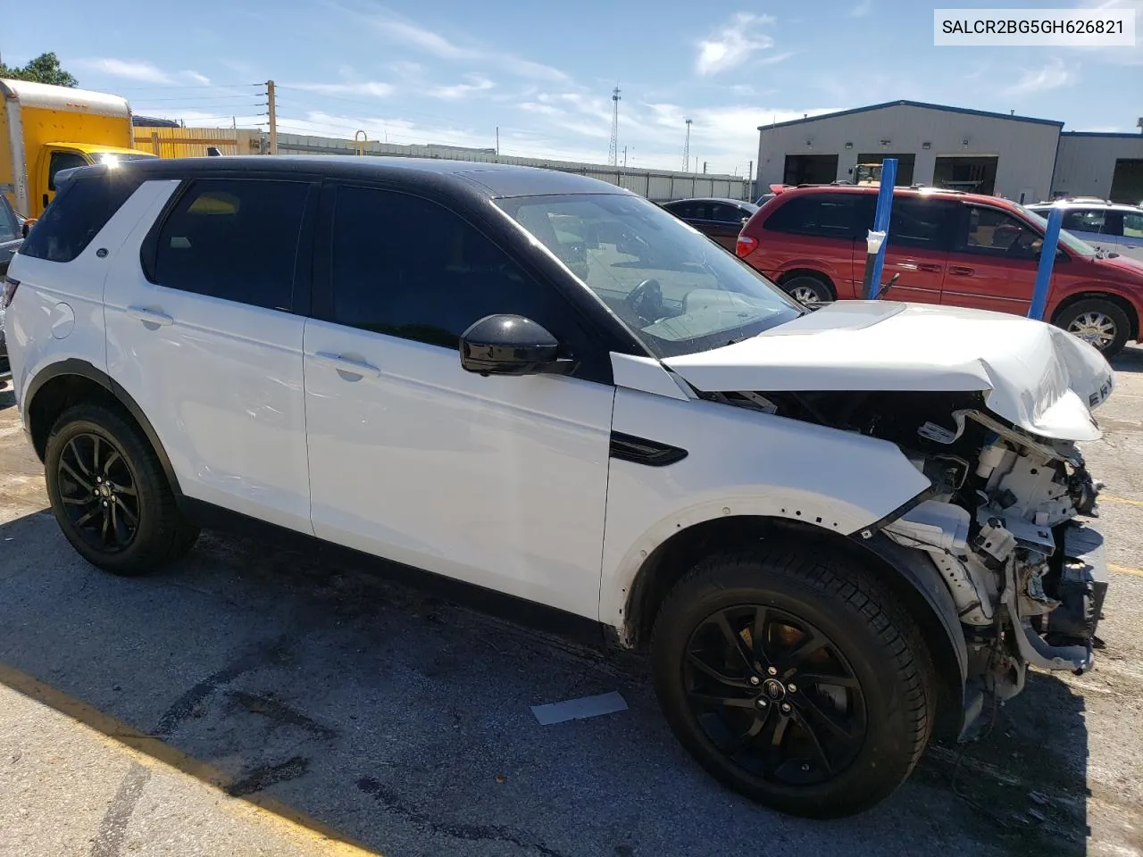 2016 Land Rover Discovery Sport Hse VIN: SALCR2BG5GH626821 Lot: 57896694