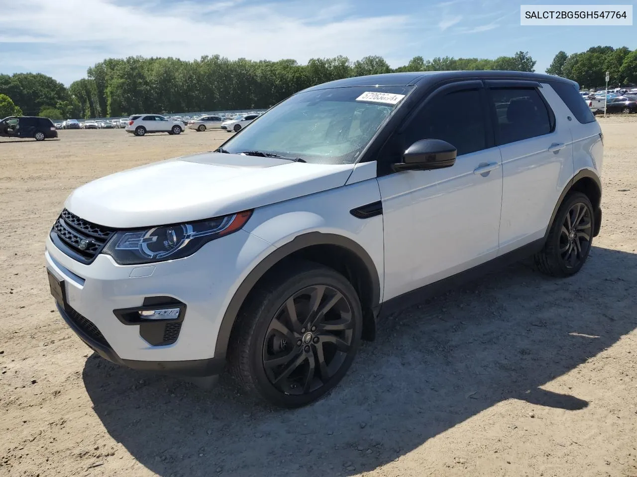 2016 Land Rover Discovery Sport Hse Luxury VIN: SALCT2BG5GH547764 Lot: 57963694