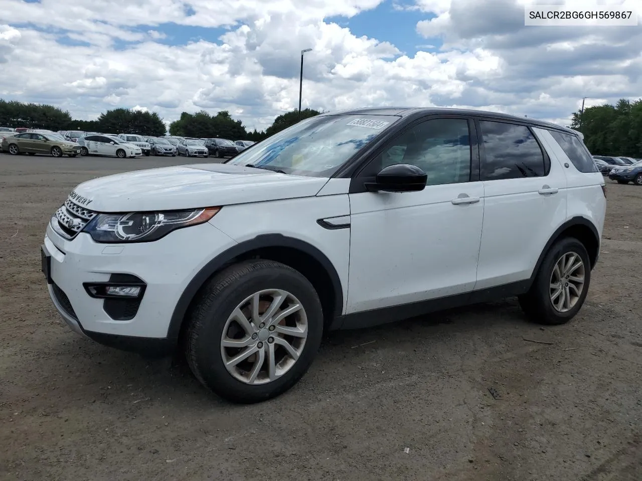 2016 Land Rover Discovery Sport Hse VIN: SALCR2BG6GH569867 Lot: 58821504