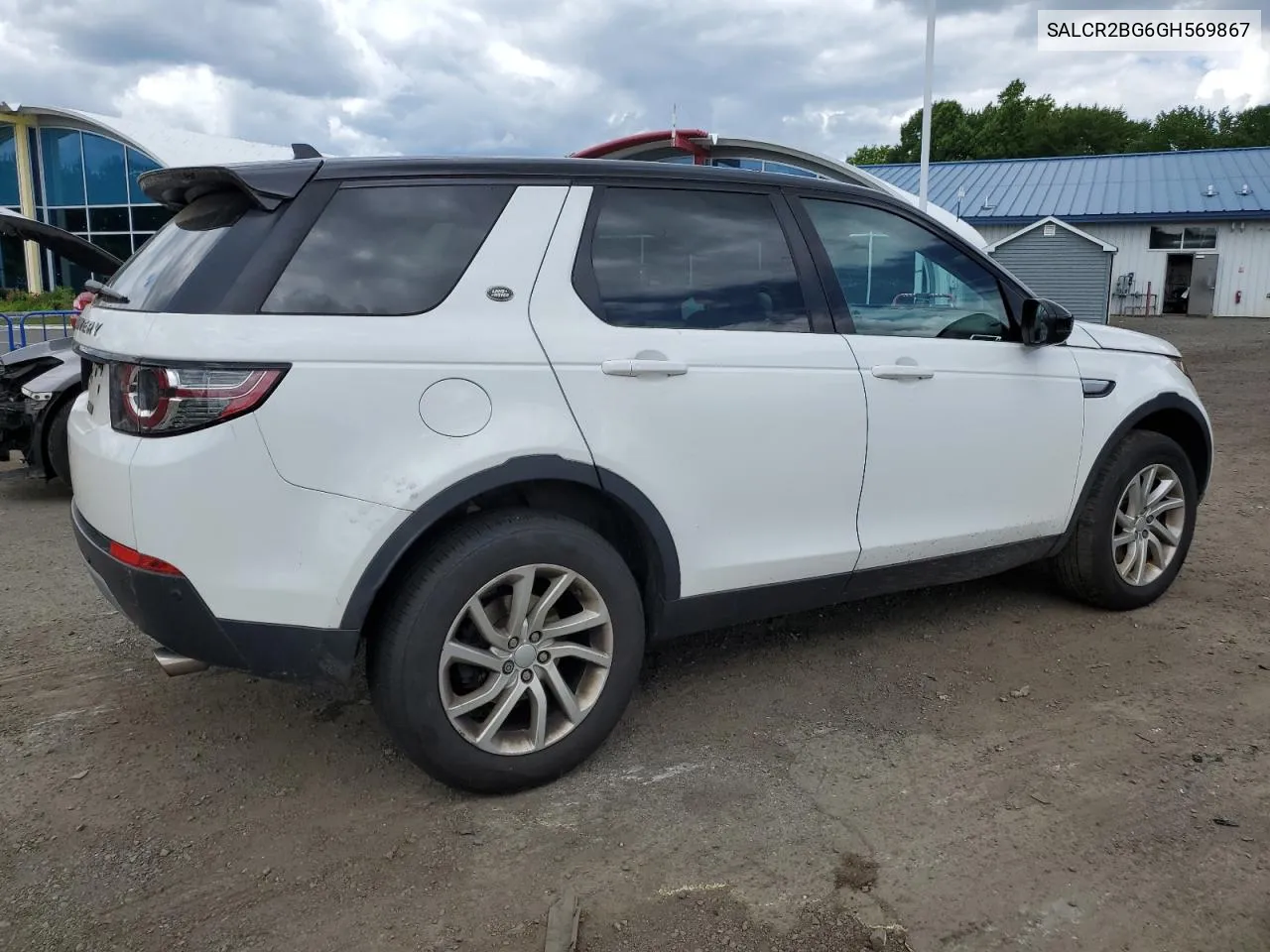 2016 Land Rover Discovery Sport Hse VIN: SALCR2BG6GH569867 Lot: 58821504