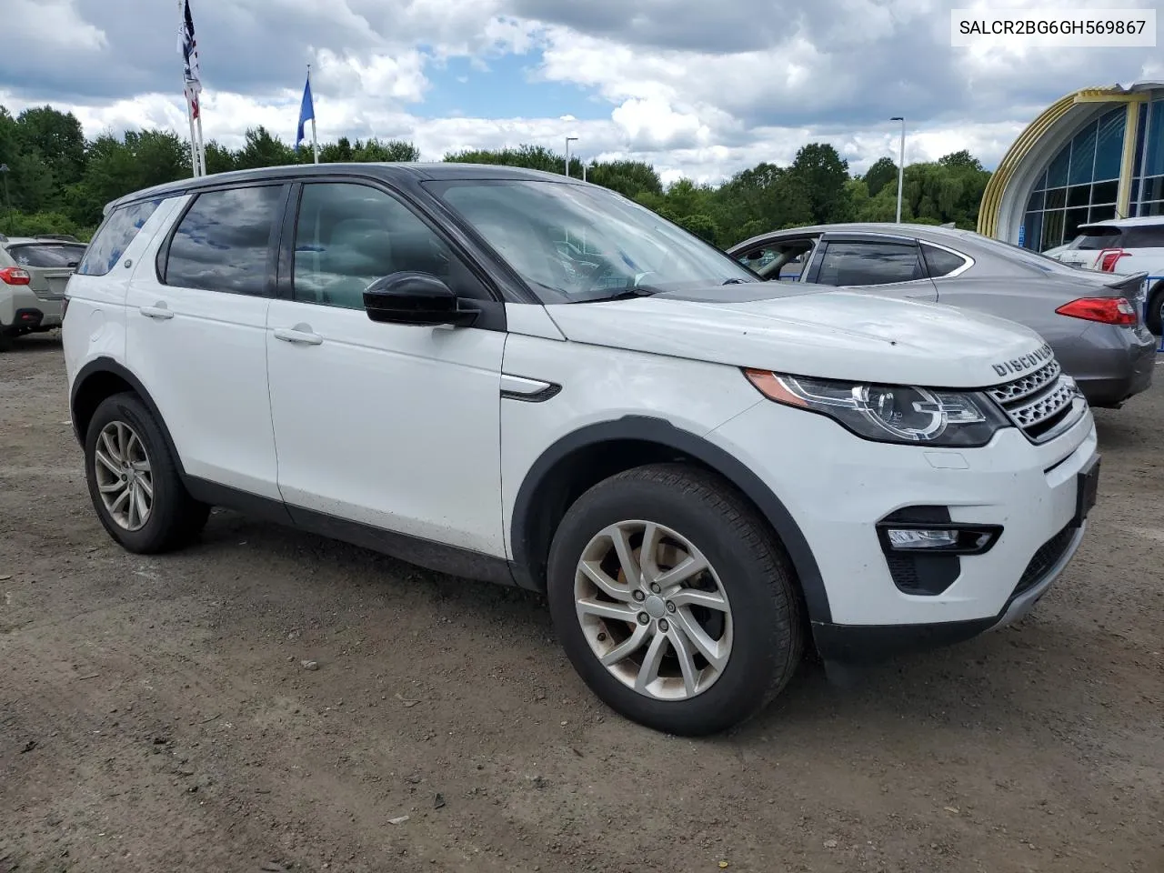 2016 Land Rover Discovery Sport Hse VIN: SALCR2BG6GH569867 Lot: 58821504